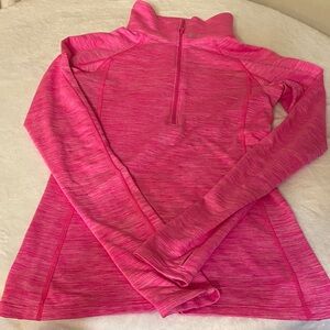Under Armour  Pink Quarter-Zip Pullover